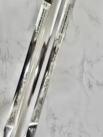 XG 1st WORLD 투어 K아레나 & 도쿄돔 공연 은색 테이프 2