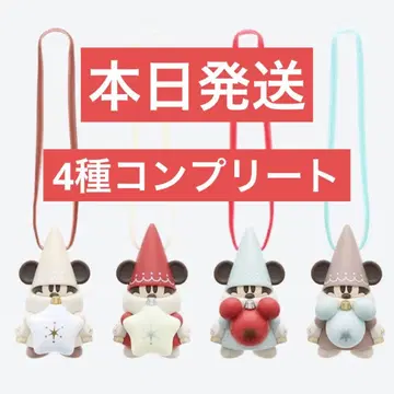 디즈니 크리스마스 리루린린 캡슐 토이 2025 컴플리트 4종