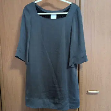 Abahouse 그레이 7부 소매 원피스