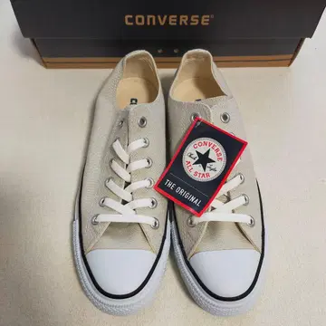 CONVERSE 오리지널 스니커즈 25cm 베이지