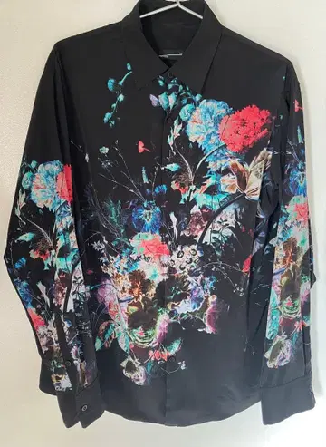 lad musician 새상품급 19ss 꽃무늬 스탠다드 셔츠