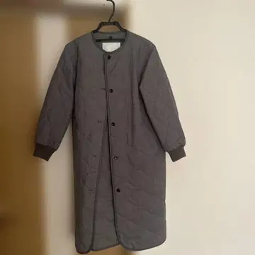 MARMARMAR 그레이 퀼팅 자켓