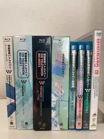 기동경찰 패트레이버 블루레이, DVD 세트 판매