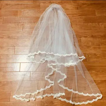 [ 브라이덜 ] 쿠튀르 나오코 비즈 장식 레이스 베일