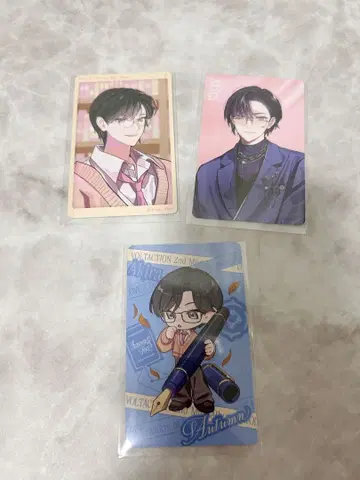 VOLTACTION CD 봉입 특전 포토 카드 사계절 나기 3종류 3