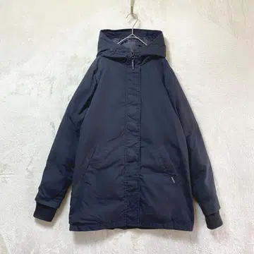 Warm Rich / 후드 부착 패딩 자켓 / M / 여성용 블랙