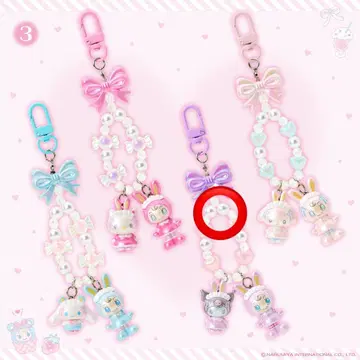 산리오 메조피아노 키링 쿠로미 벨리에