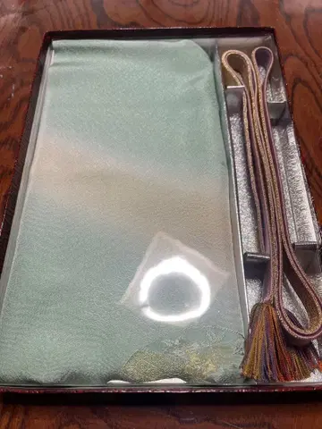 오비 장식 천 허리띠 세트