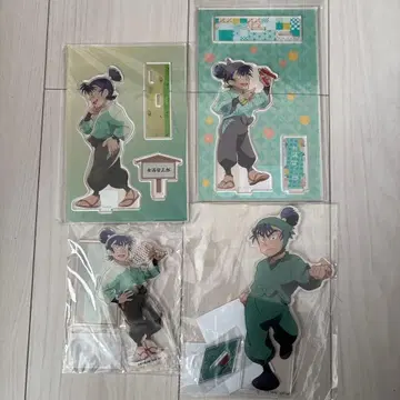 식만류삼랑 아크릴 스탠드 4개 세트