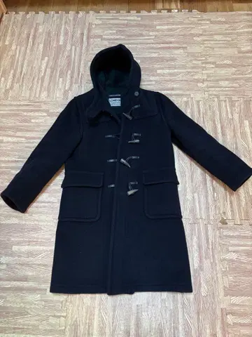 런던 트래디션 블랙 더플 코트