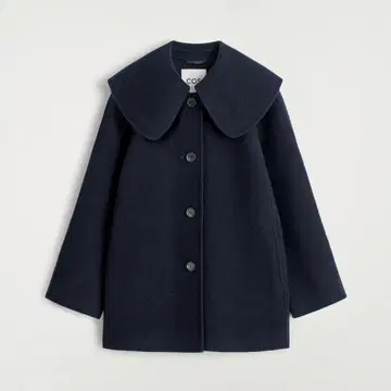 COS 카라 부착 더블 페이스 울 자켓