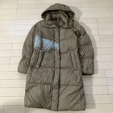 11.19 유니클로 다운 코트 베이지 M