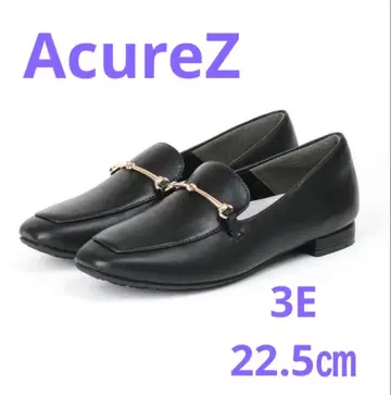 AcureZ 새상품 비트 로퍼 펌프스 22.5cm 로우힐 펌프스