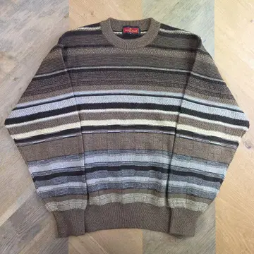 새상품급 Austin Reed 스트라이프 니트 스웨터 M y43