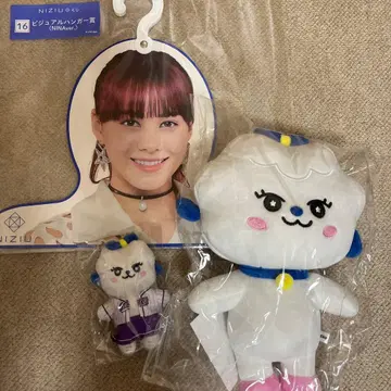 NiziU 니나 행거 NIZOO 키나 봉제 인형 백참