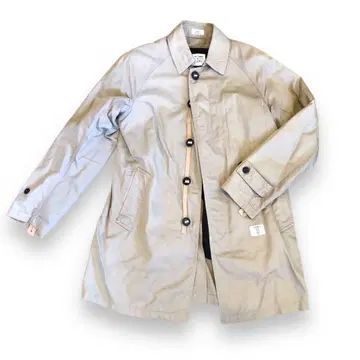 BEDWIN 베이지 퀼팅 이너 스텐카라 코트 베드윈