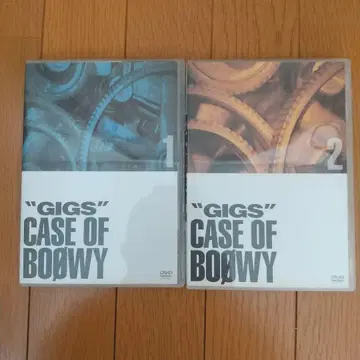 CASE OF BOOWY 1.2 DVD