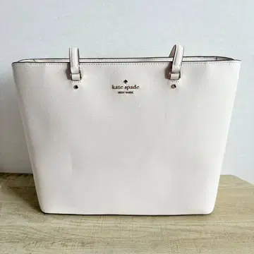 [ 새상품 ] 케이트 스페이드 핸드백 화이트 천연 가죽 KA900