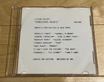 H. FUTAMI CONSCIOUS BLUES MIX CD-R