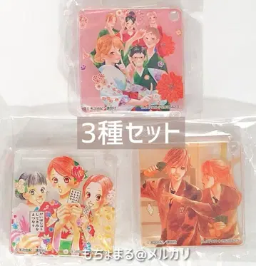 치하야후루 원작 완결 기념! 캡슐 스퀘어 아크릴 참 3