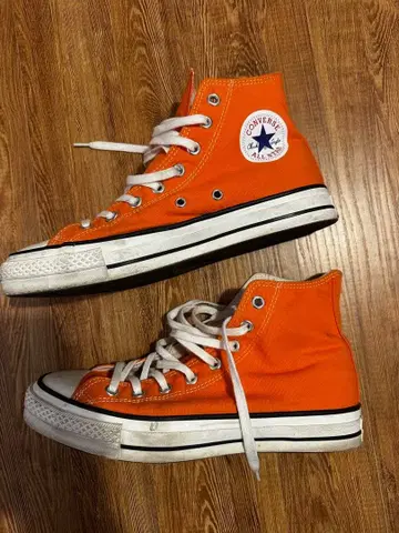 Converse 올스타 ( made in japan ) 오렌지