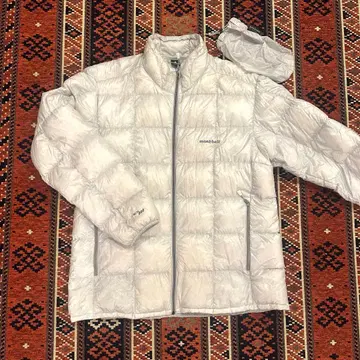 몽벨 스페리오 다운 자켓 라이트 그레이 L 백 포함 EX800