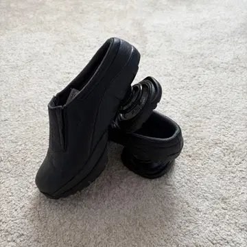 레어 z-coil 스프링 신발 usa 블랙 사보 클로그 샌들