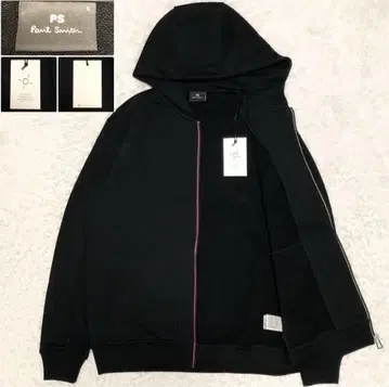 택 포함 새상품 보관품 PS 폴스미스 후드티 멀티 컬러 후드 남성용
