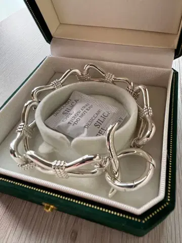 산타쿠 에이트 노트 팔찌/실버925