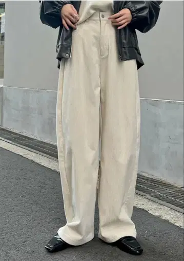 리디 코듀로이 배럴 레그 팬츠 여성용