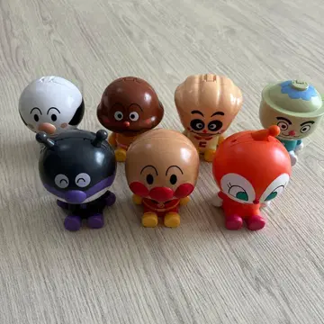 호빵맨 캐릭터 7체 세트