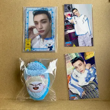 Stray kids E상 현진 D상 지니렛 슬리퍼 키링