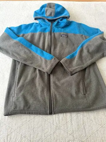 Patagonia 플리스 자켓 그레이/파랑