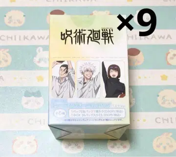 주술회전 회옥옥절 농구ver. 트레이딩 오로라 캔뱃지 9Box