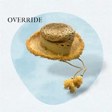 OVERIDE 스트로우 햇 밀짚모자