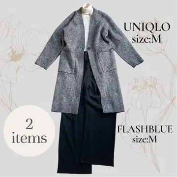 [코디 판매] 2점 묶음 판매 깔끔한 심플 오피스 캐주얼 M