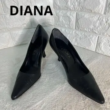 DIANA 블랙 하이힐 스틸레토