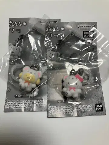 산리오 메지루시 액세서리 포근포근 스노우