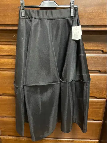 FENNEL 블랙 플레어 스커트 사이즈 38