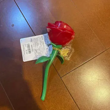 도쿄 디즈니 리조트 미녀와 야수 빛나는 붉은 장미 미사용