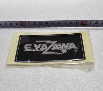 야자와 에이요시 스티커 블랙/실버