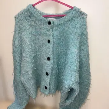 JEANASIS 샤기 가디건 몇 회만 착용