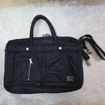 ALPHA INDUSTRIES 2WAY 비즈니스 백 블랙