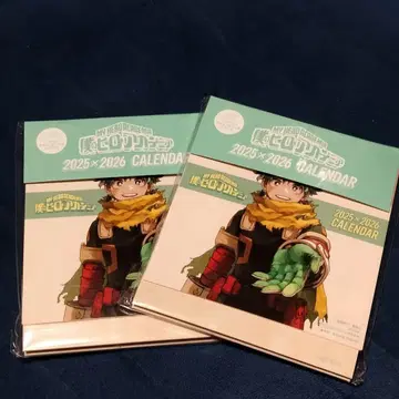 미개봉 새상품 나의 히어로 아카데미아 2025-2026 탁상 달력 2권