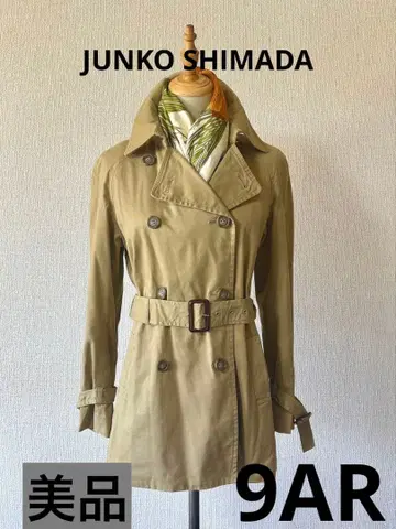 새상품급 JUNKO SHIMADA 베이지 트렌치 9AR
