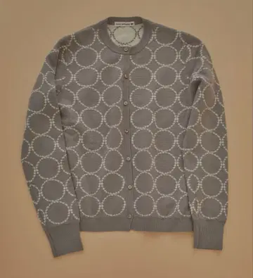 [ 미사용 ] 미나 페르호넨 탬버린 가디건 그레이