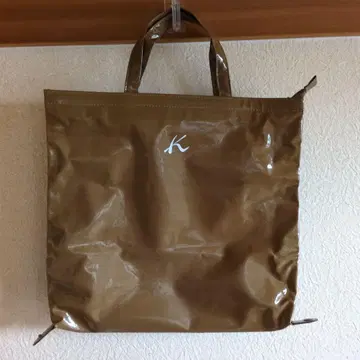 KITAMURA 키타무라 에나멜 토트백 2way 타입 바닥 플레이트 없음