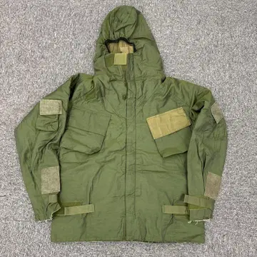 57 올리브 그린 밀리터리 후드 부착 자켓