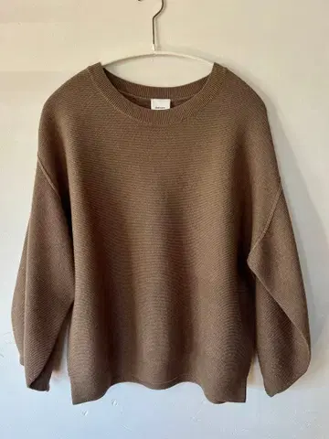 스픽 앤 스팬 니트 베이지 브라운