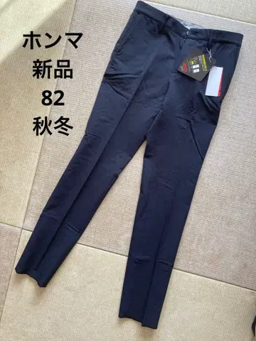 혼마 새상품 82 골프 팬츠 블랙 가을/겨울